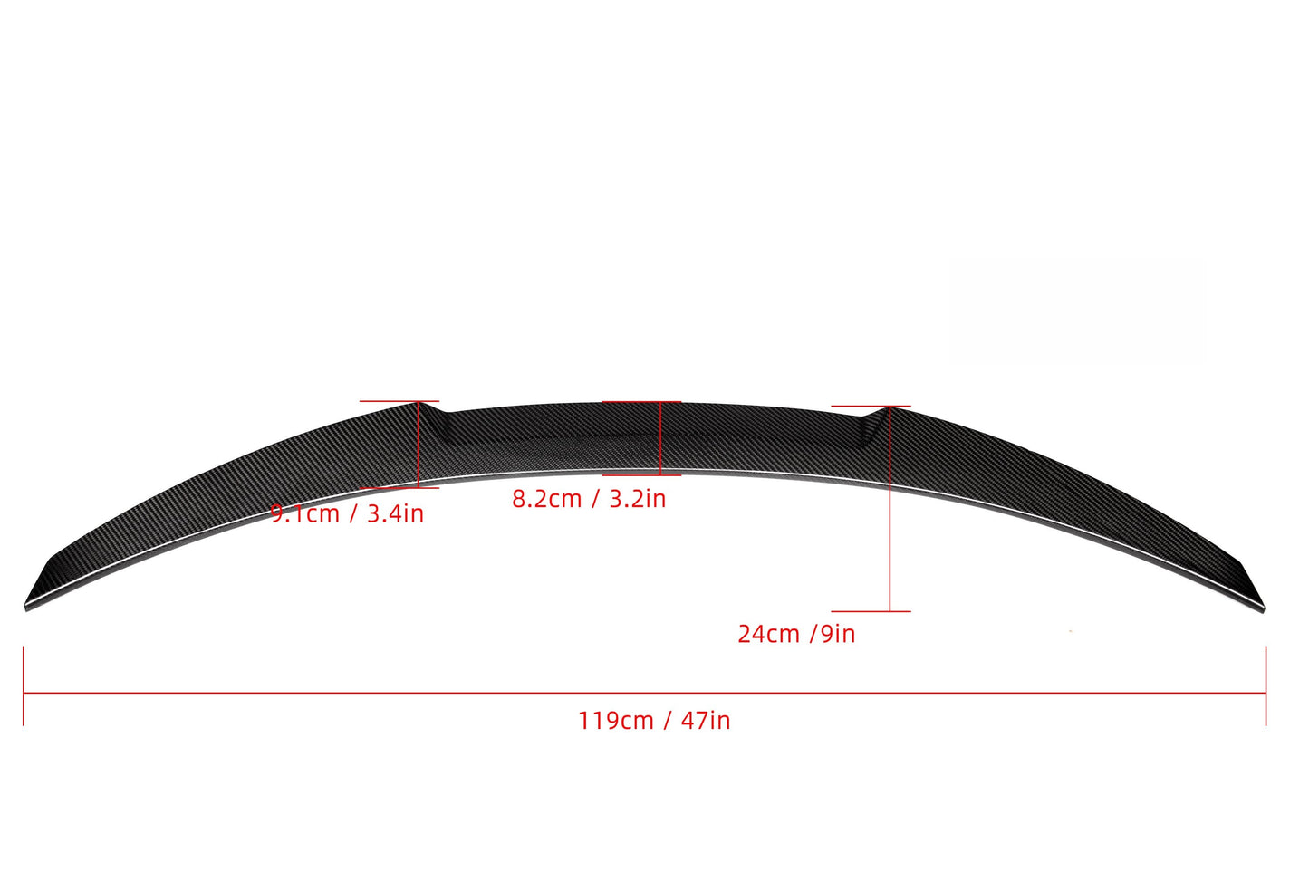 M4 Style Carbon Fiber Rear Lip BMW M4 F82 F83