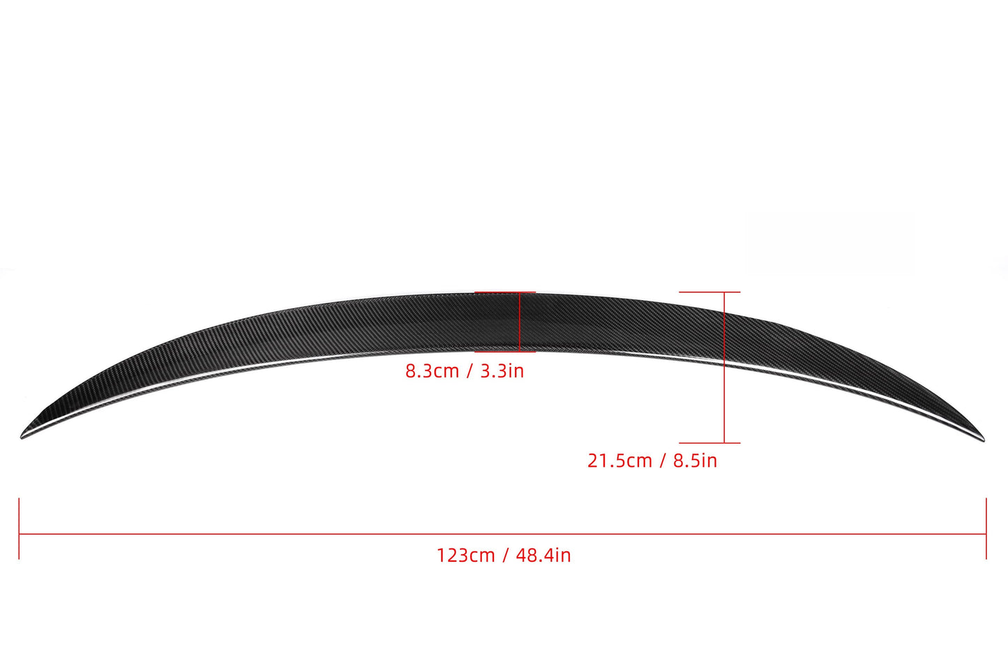 P Style Carbon Fiber Rear Lip BMW 3 Series F30 F35