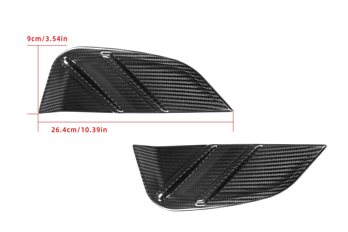 M Style Carbon Fiber Fender Decoration BMW M4 G82 G83