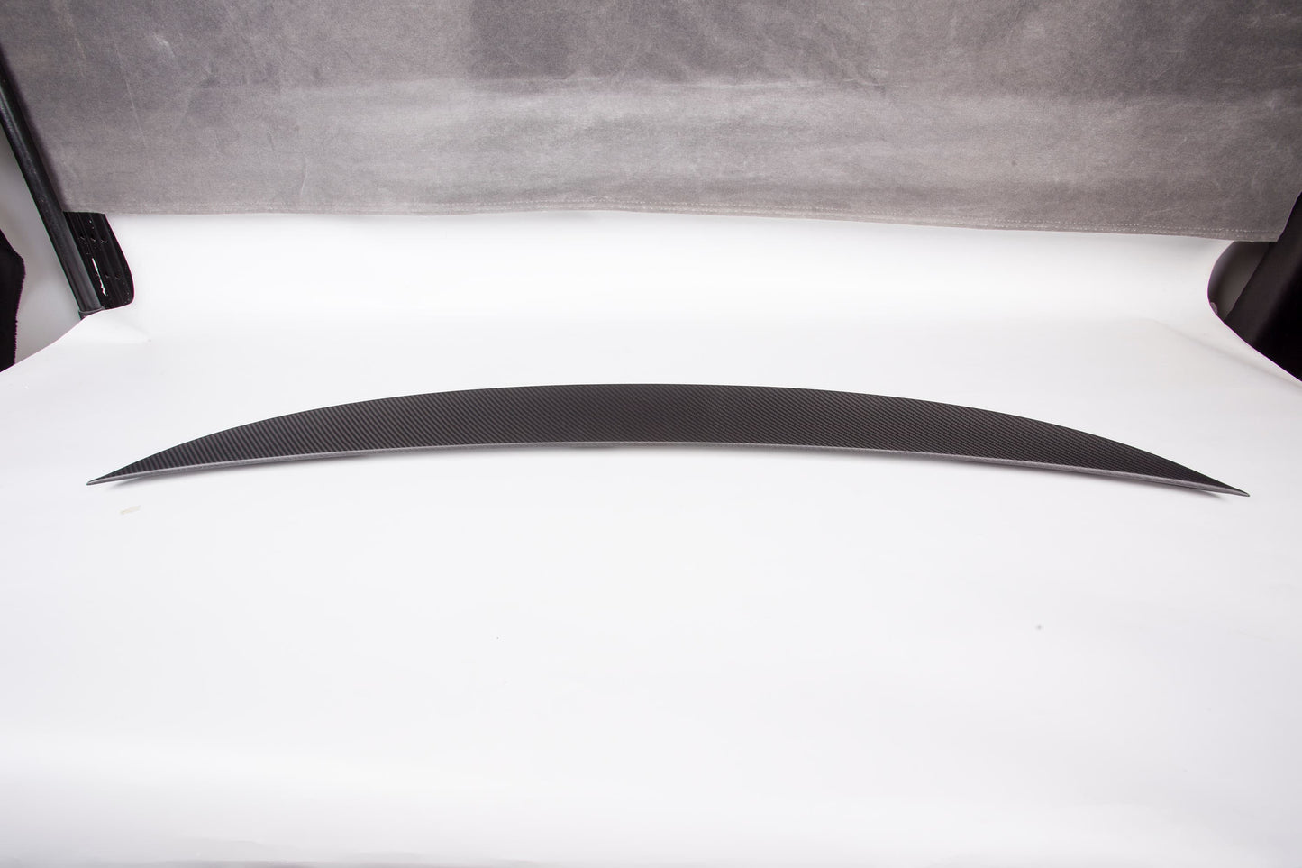 P Style Matte Carbon Fiber Rear Lip BMW 3 Series E92