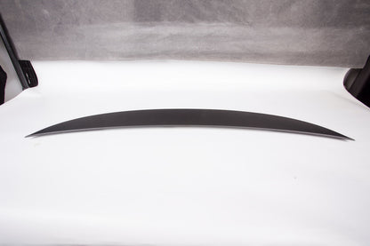 P Style Matte Carbon Fiber Rear Lip BMW 3 Series E92