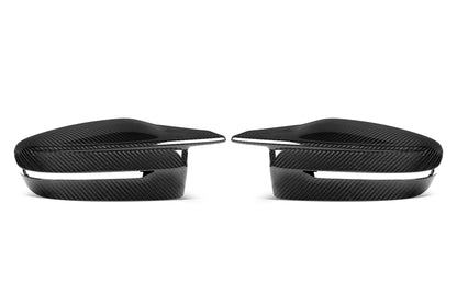 Horn Carbon Fiber Rearview Mirror Cover BMW M3 M4 G80 G82 G83