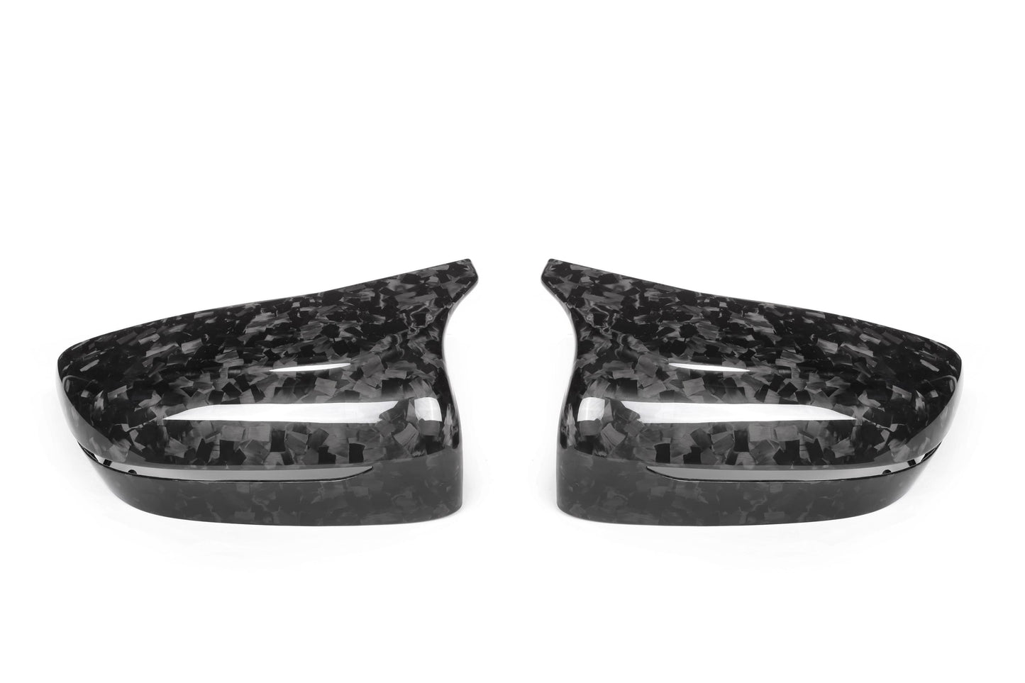 Carbon Fiber Rearview Mirror Lampshade Forging Pattern BMW M5 F90