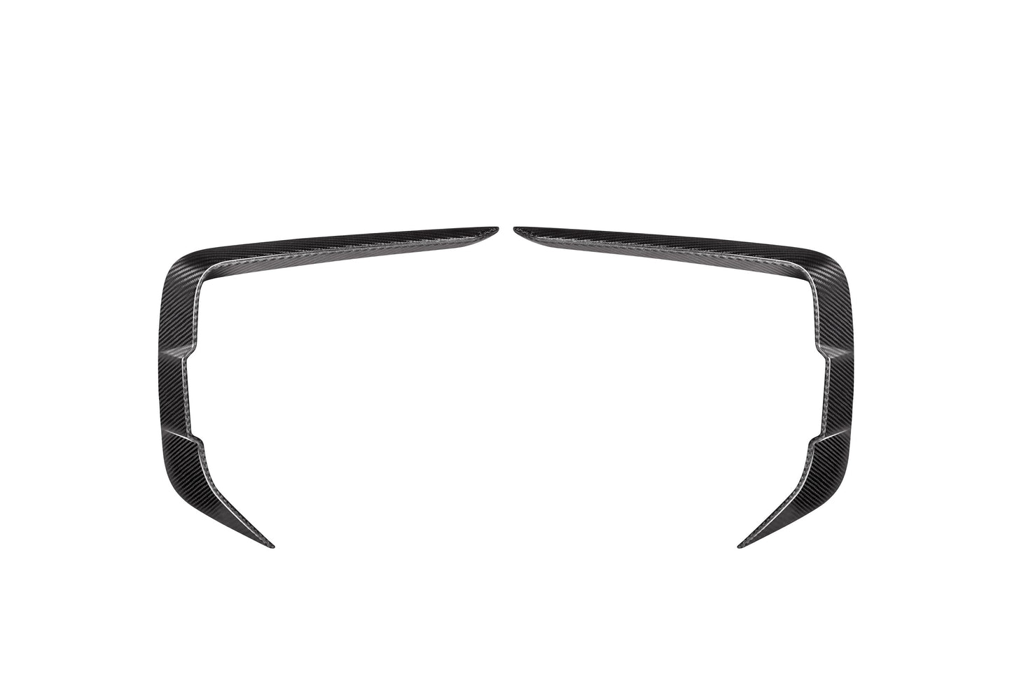 Carbon Fiber Rear Bumper Wind Blade 2-piece Set BMW 8 Series G14 G15 G16