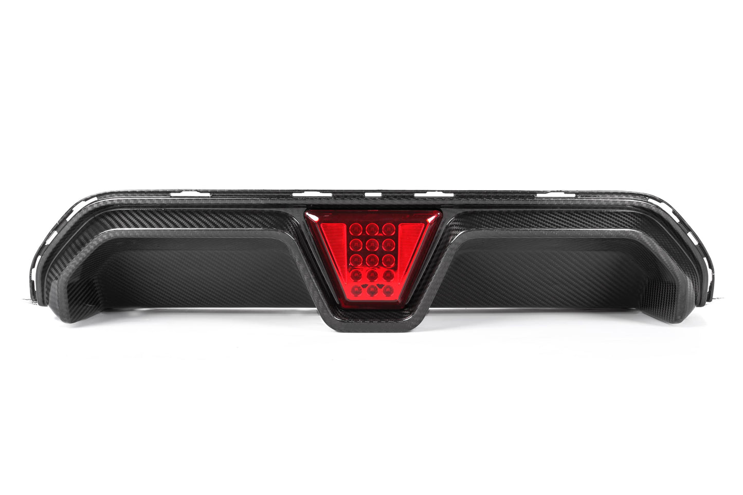 CS Style Carbon Fiber Rear Diffuser With Lights BMW M5 F90