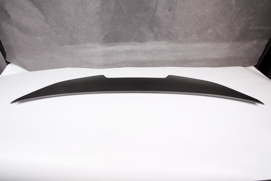 PSM Style Matte Carbon Fiber Trunk Spoiler BMW 3 Series F30 F35