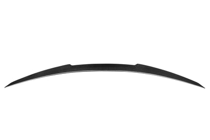 M4 Style Matte Carbon Fiber Rear Lip BMW 3 Series E90