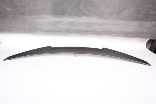M4 Style Matte Carbon Fiber Rear Lip BMW 3 Series E92