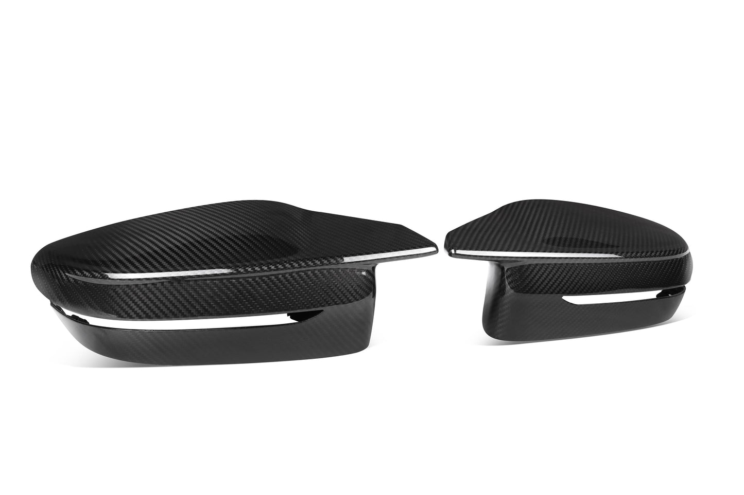 Horn Carbon Fiber Rearview Mirror Cover BMW M3 M4 G80 G82 G83
