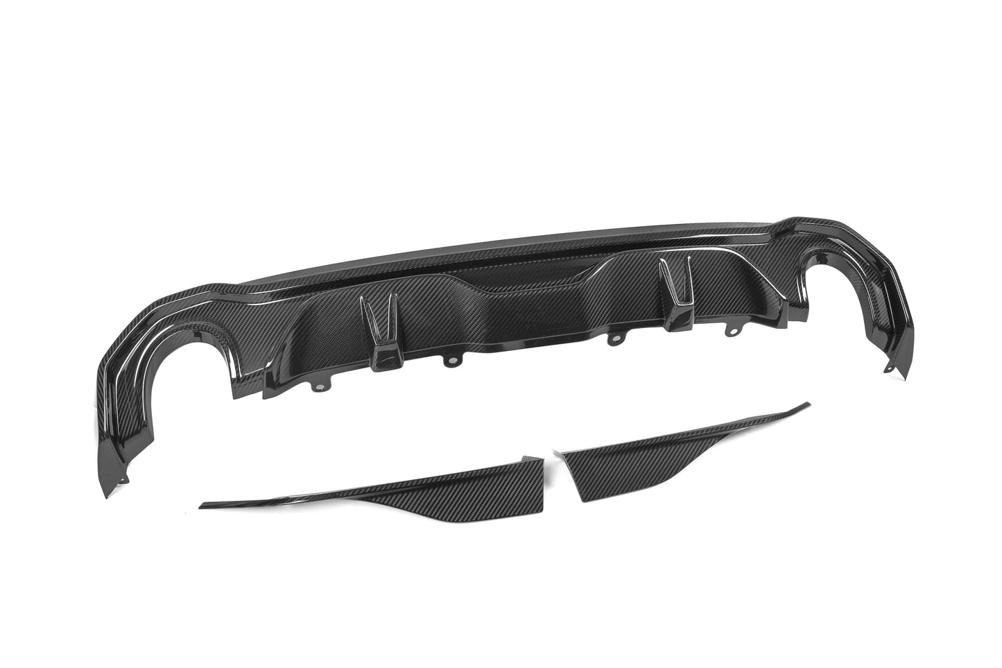 Carbon Fiber Rear Diffuser Three Piece Set BMW 4 Series G26