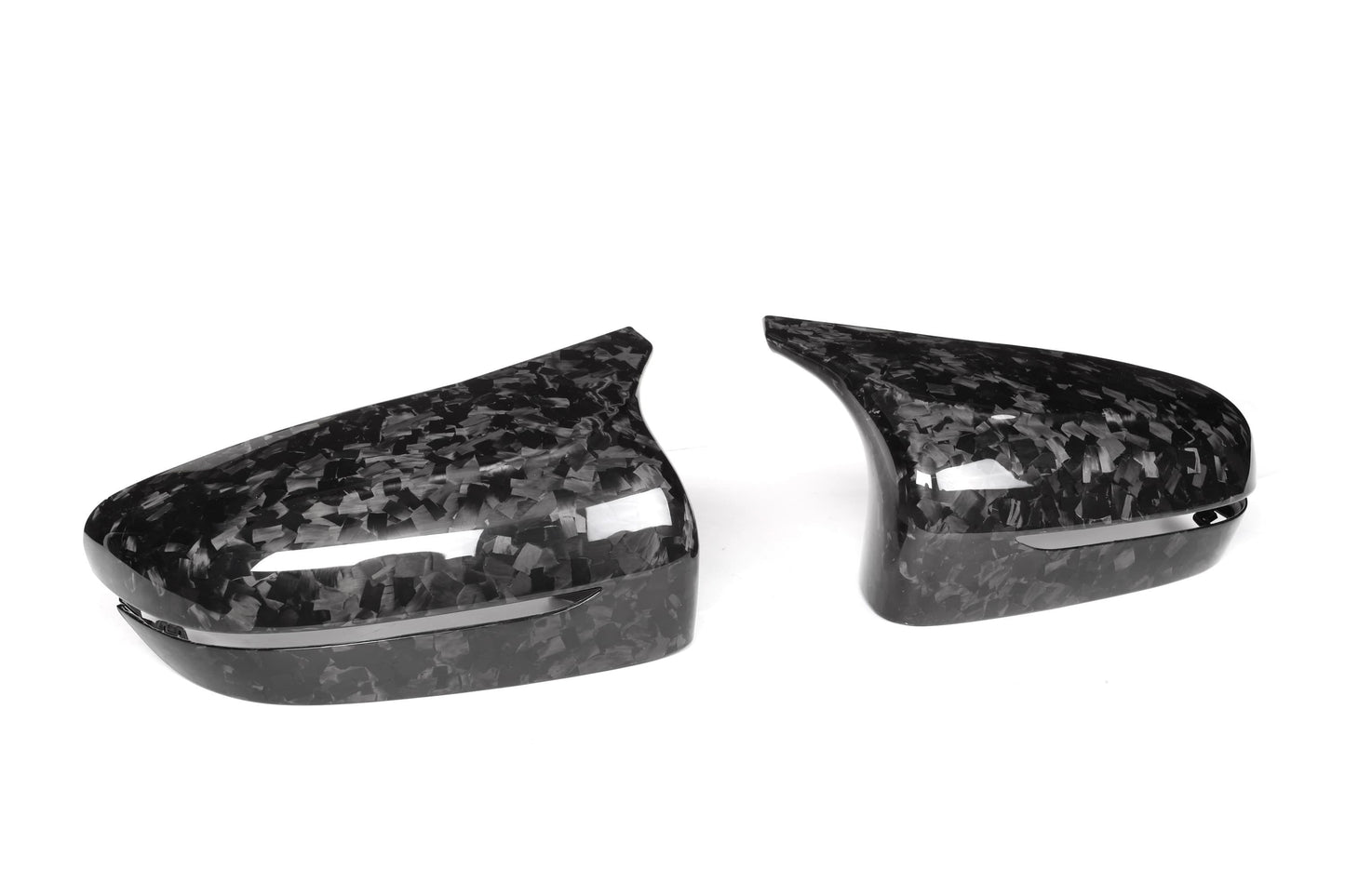 Carbon Fiber Rearview Mirror Lampshade Forging Pattern BMW M5 F90