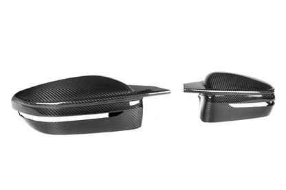 M Style Carbon Fiber Mirror Covers BMW 5 Series G30 G38