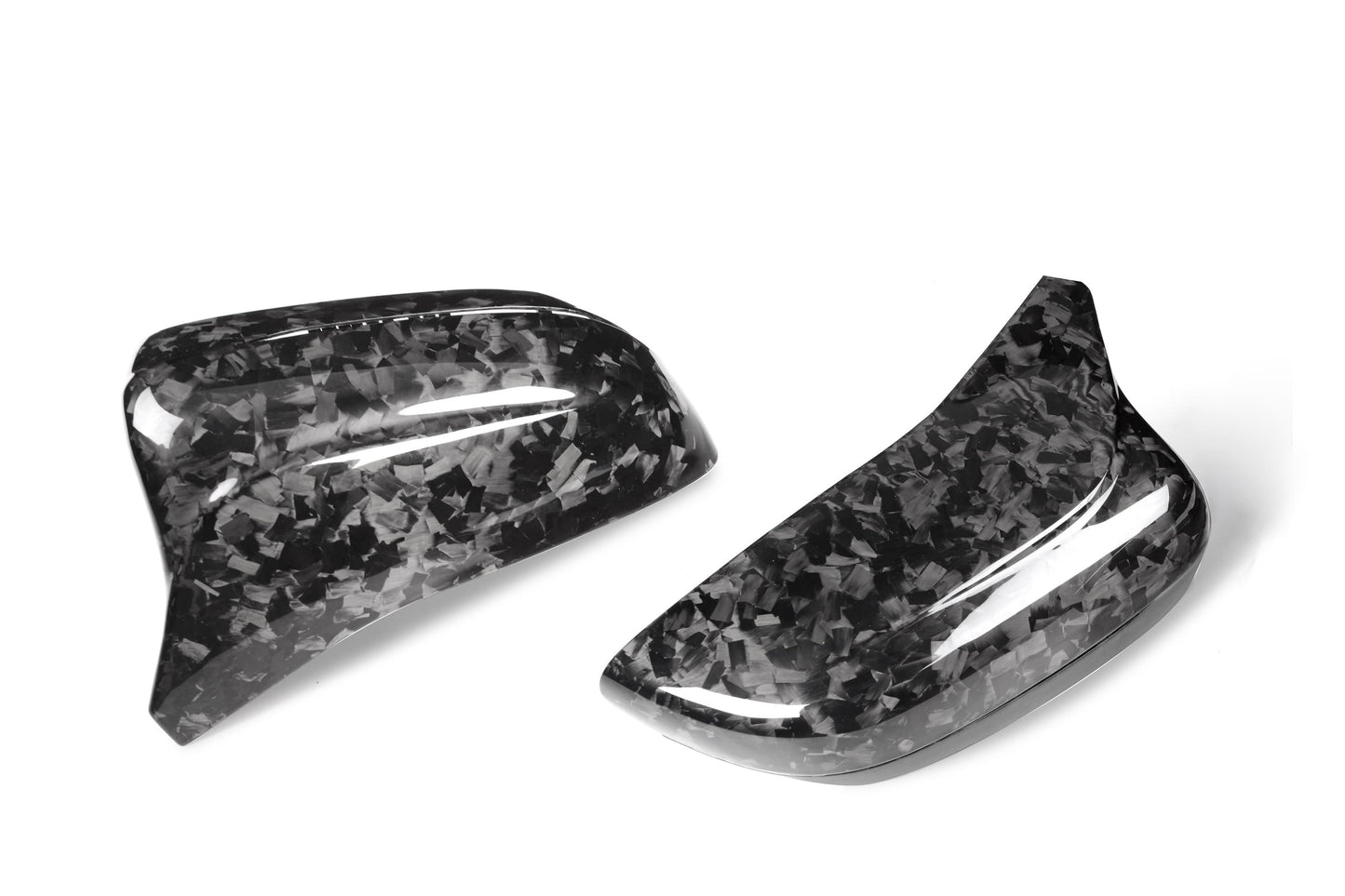 Carbon Fiber Rearview Mirror Lampshade Forging Pattern BMW M5 F90
