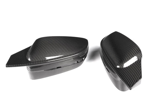 M Style Carbon Fiber Rearview Mirror Cover BMW 3 Series G20 G28
