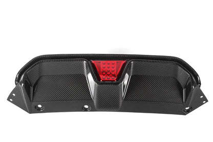 CS Style Carbon Fiber Rear Diffuser With Lights BMW M5 F90