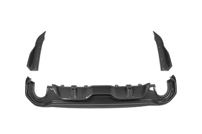 Carbon Fiber Rear Diffuser Three Piece Set BMW 4 Series G26