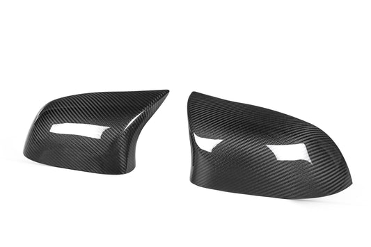 Horn Carbon Fiber Rearview Mirror Cover BMW X3 X4 F25 F26