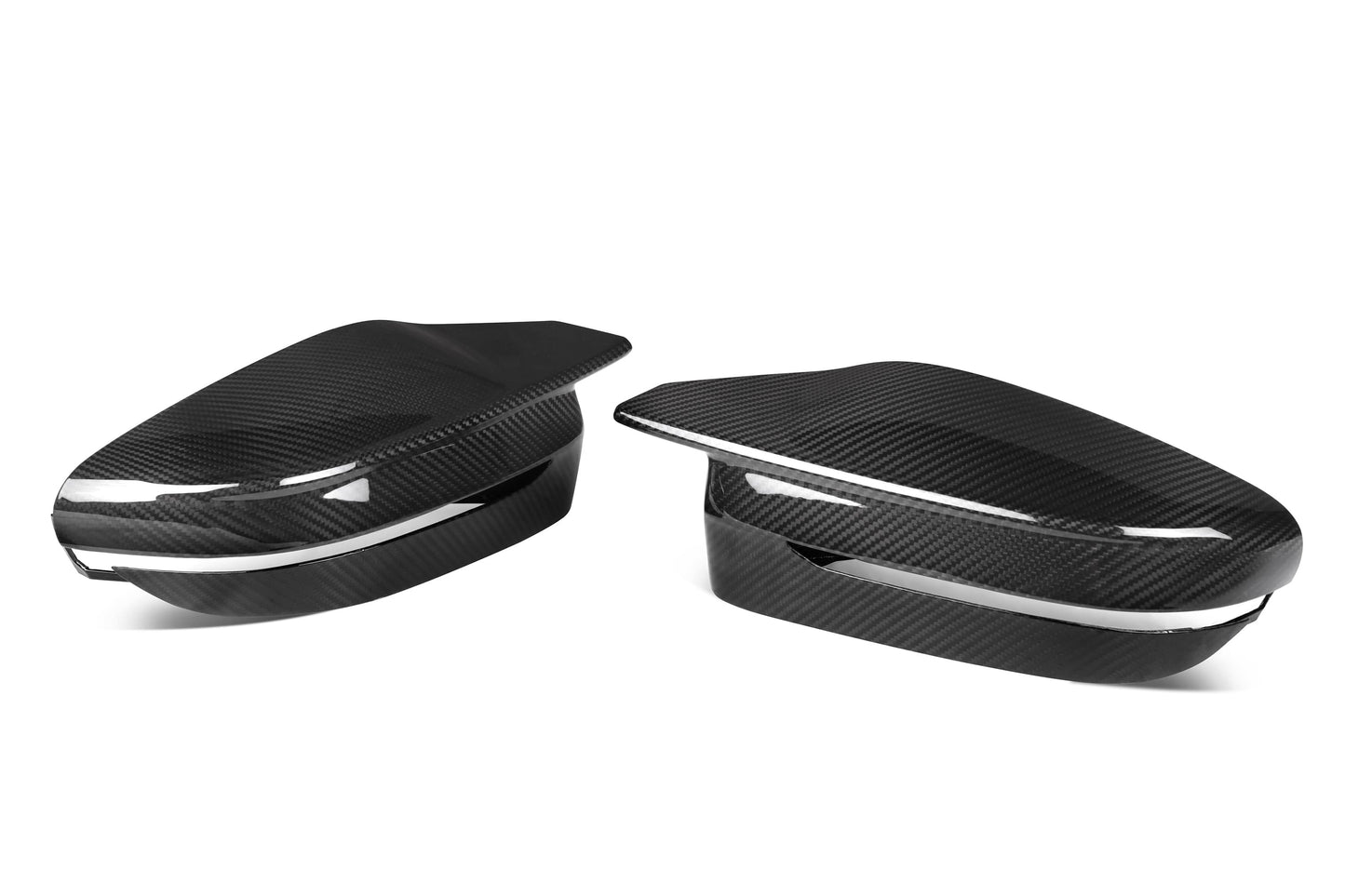 Horn Carbon Fiber Rearview Mirror Cover BMW M3 M4 G80 G82 G83