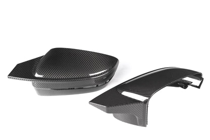 M Style Carbon Fiber Rearview Mirror Cover BMW 3 Series G20 G28