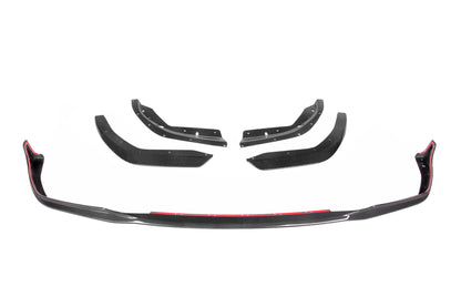 MP Style Carbon Fiber Front Lip BMW 3 Series G20 G28