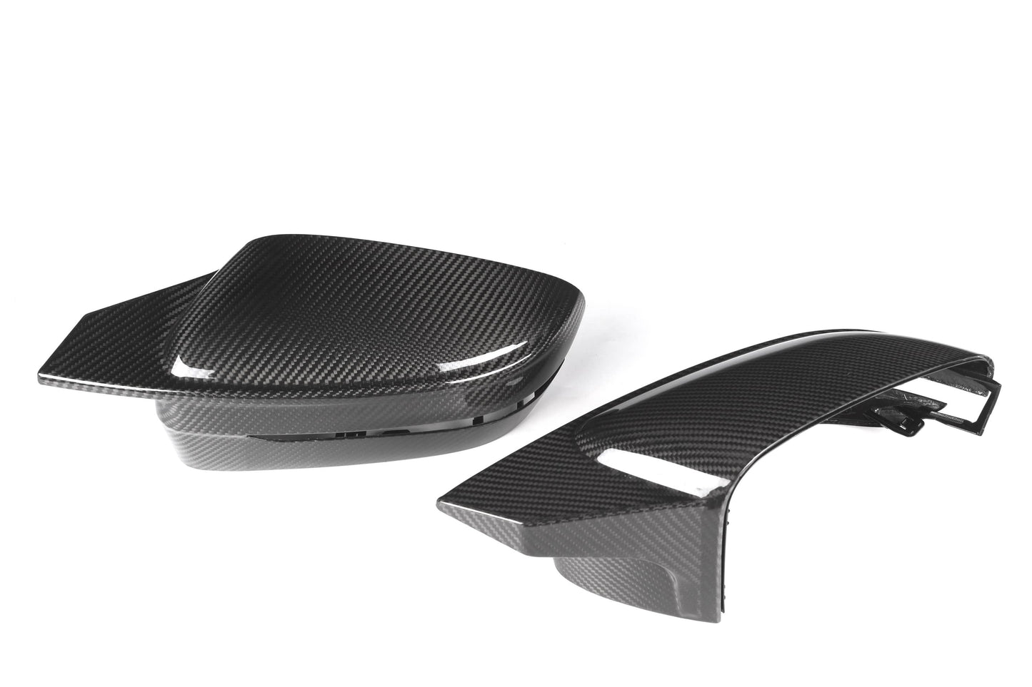 M Style Carbon Fiber Mirror Covers BMW 5 Series G30 G38