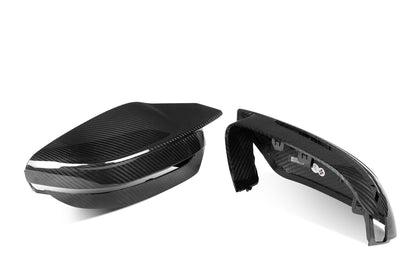 Horn Carbon Fiber Rearview Mirror Cover BMW M3 M4 G80 G82 G83