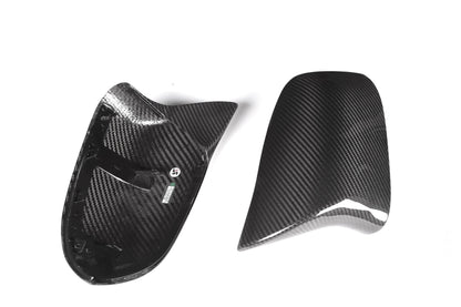 Horn Carbon Fiber Rearview Mirror Cover BMW X6 F16