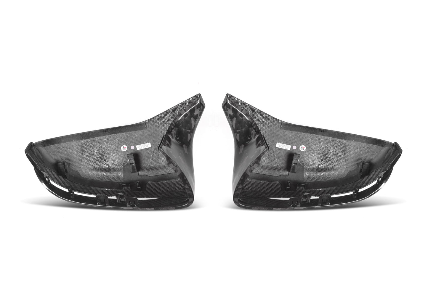 Carbon Fiber Rearview Mirror Lampshade Forging Pattern BMW M5 F90