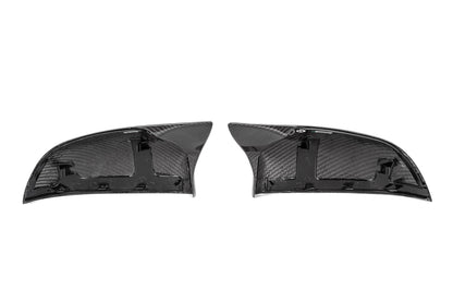 Horn Carbon Fiber Rearview Mirror Cover BMW X6 F16
