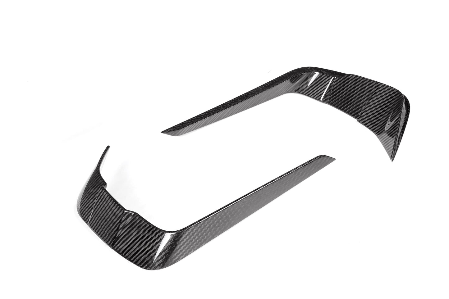 Carbon Fiber Rear Bumper Wind Blade 2-piece Set BMW 8 Series G14 G15 G16
