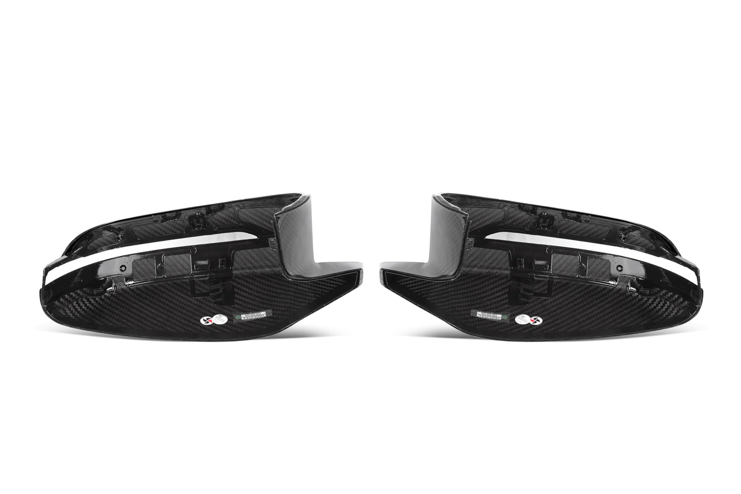 Horn Carbon Fiber Rearview Mirror Cover BMW M3 M4 G80 G82 G83