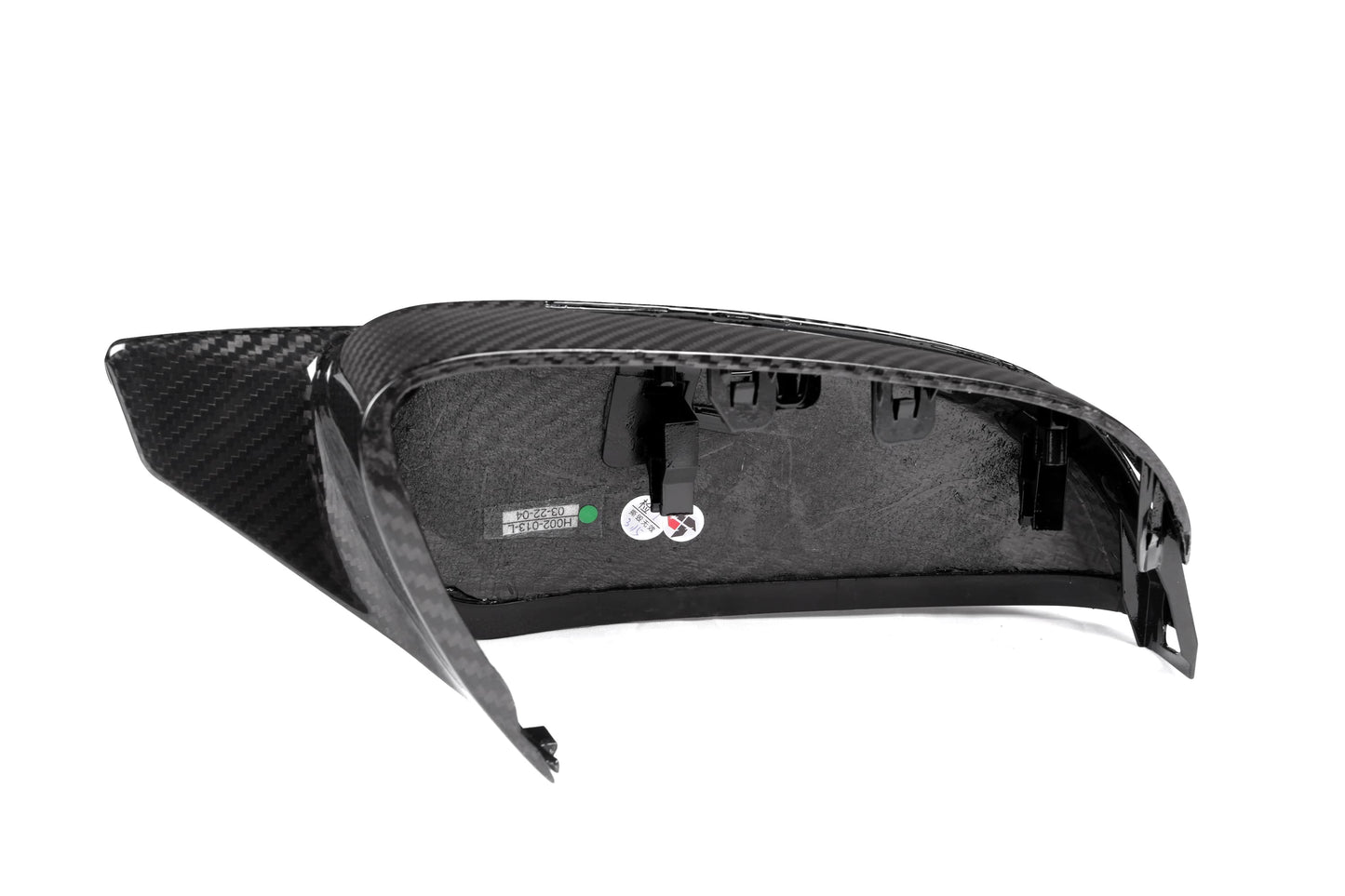 Horn Carbon Fiber Rearview Mirror Cover BMW M3 M4 G80 G82 G83
