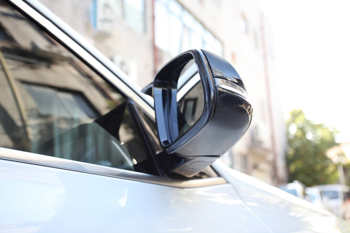 Carbon Fiber Rearview Mirror Lampshade BMW 1 Series F40