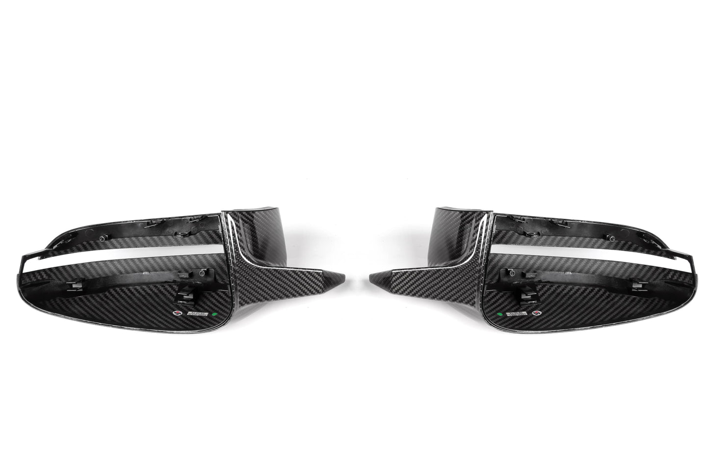 M Style Carbon Fiber Rearview Mirror Lamp Cover BMW 4 Series G22 G23 G26