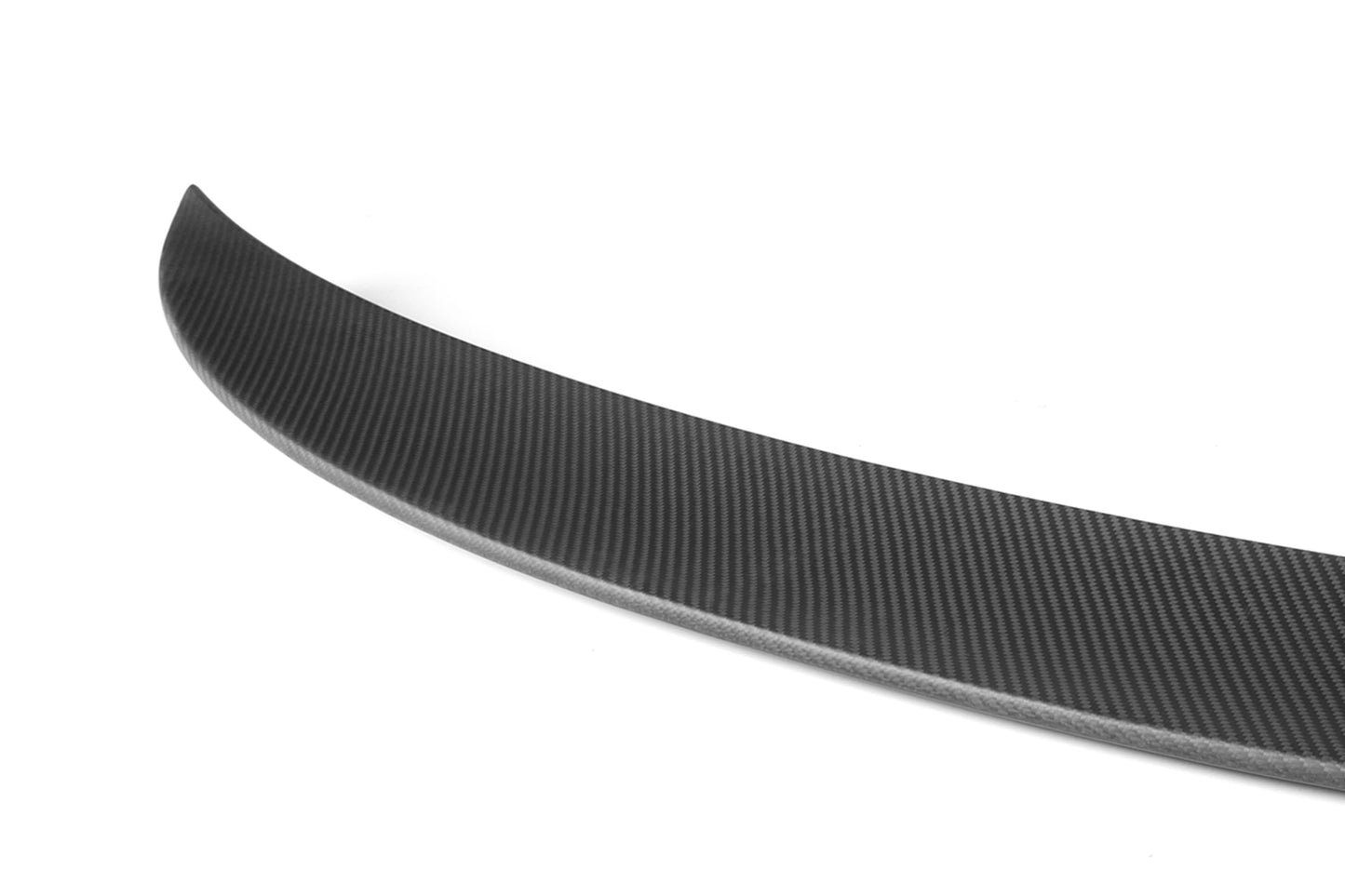 P Style Matte Carbon Fiber Rear Lip BMW 3 Series E92