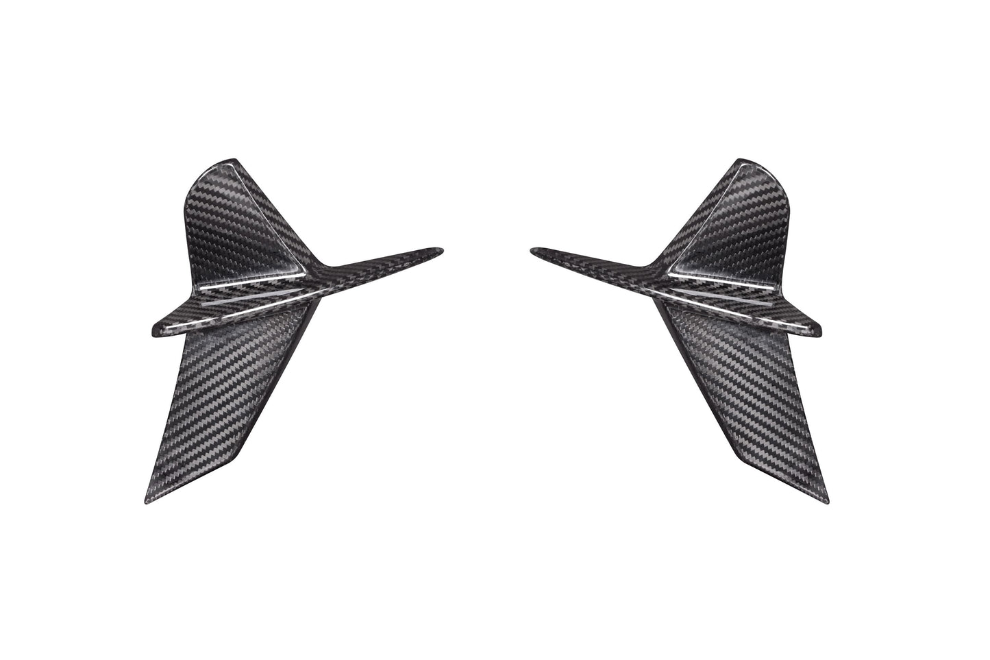 Carbon Fiber Rear Bumper Wind Blade 4-piece Set BMW 8 Series G14 G15 G16