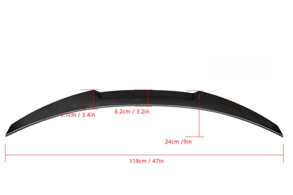 M4 Style Carbon Fiber Rear Lip BMW M4 F82 F83