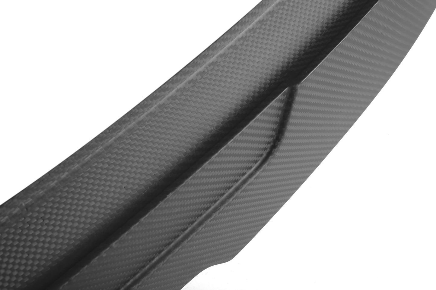 PSM Style Matte Carbon Fiber Rear Lip BMW 3 Series E92