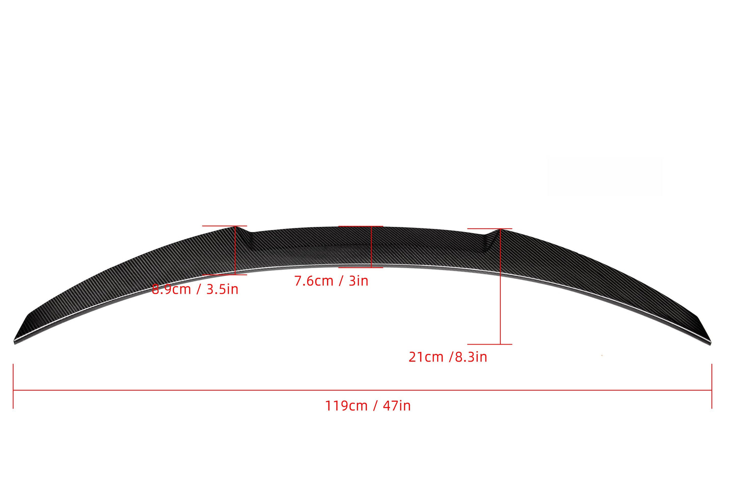 M4 Style Carbon Fiber Rear Lip BMW 4 Series F32