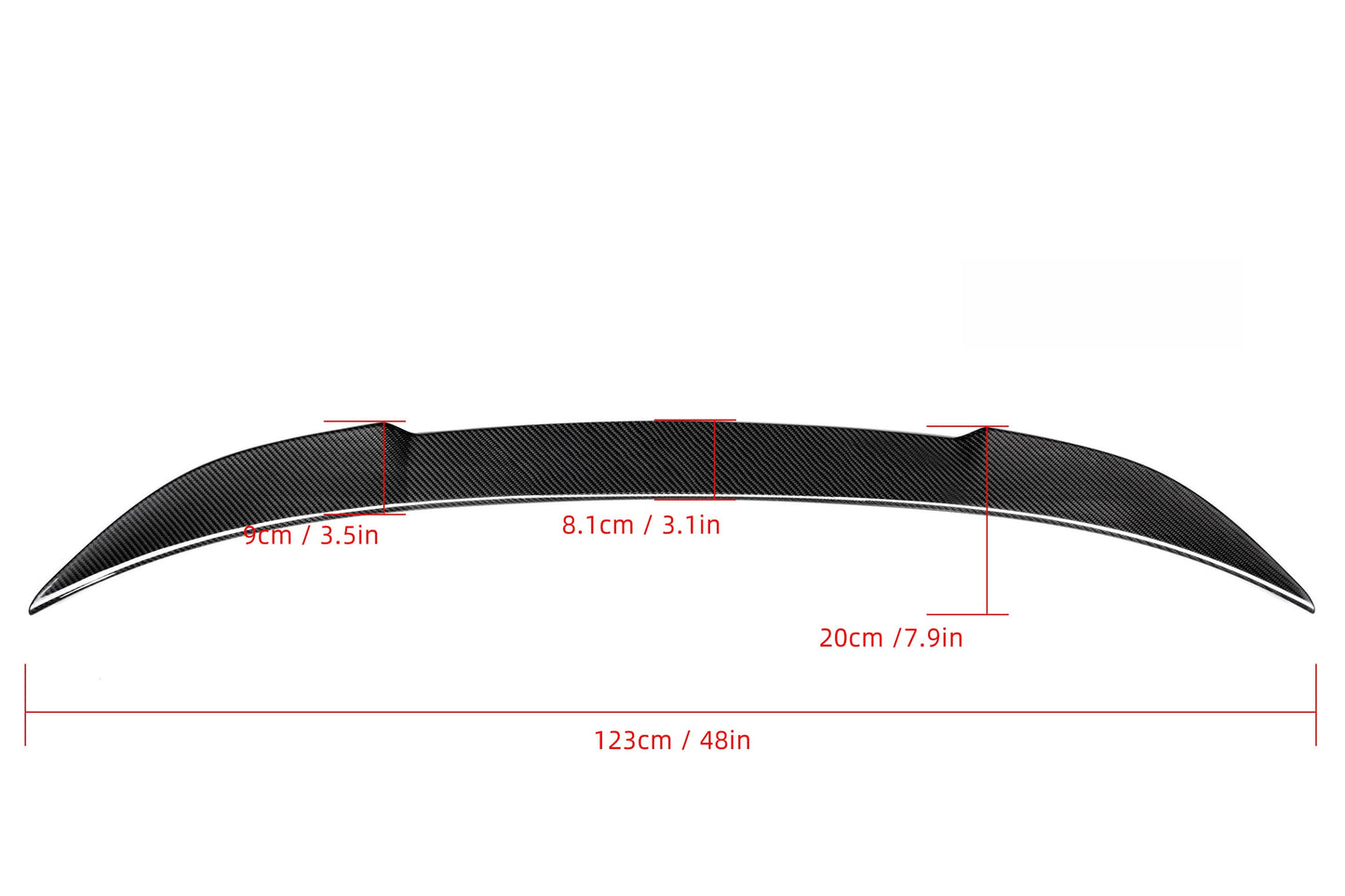 CS Style Carbon Fiber Rear Lip BMW 3 Series G20 G28