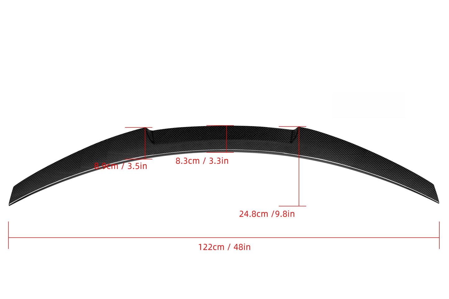 M4 Style Carbon Fiber Rear Lip BMW 3 Series G20 G28