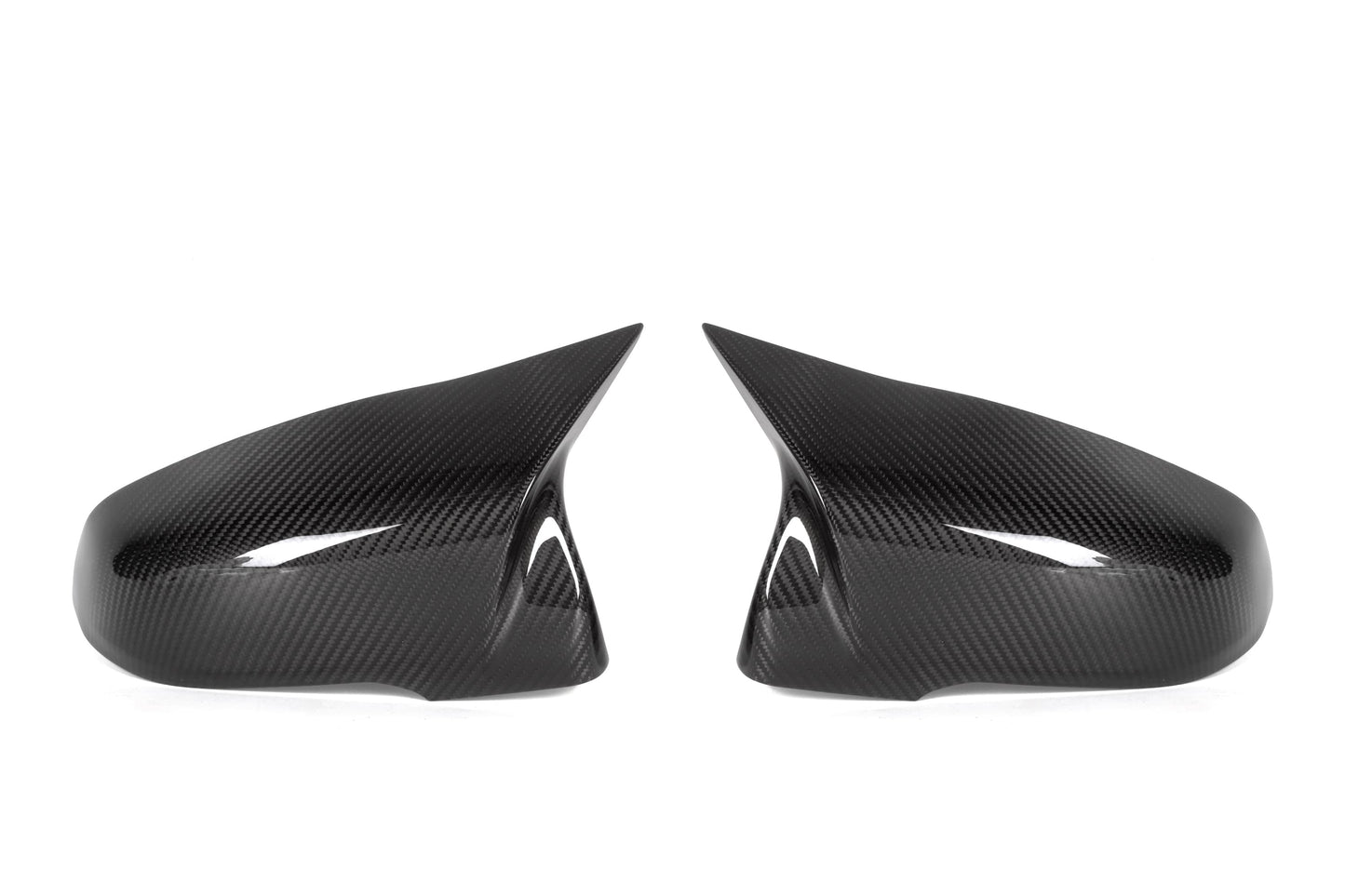 Horn Carbon Fiber Rearview Mirror Cover BMW X1 F49