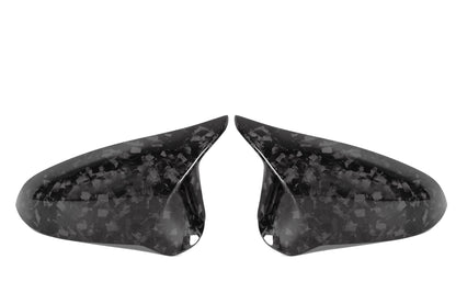 Carbon Fiber Mirror Covers Forging Pattern BMW M4 F82 F83