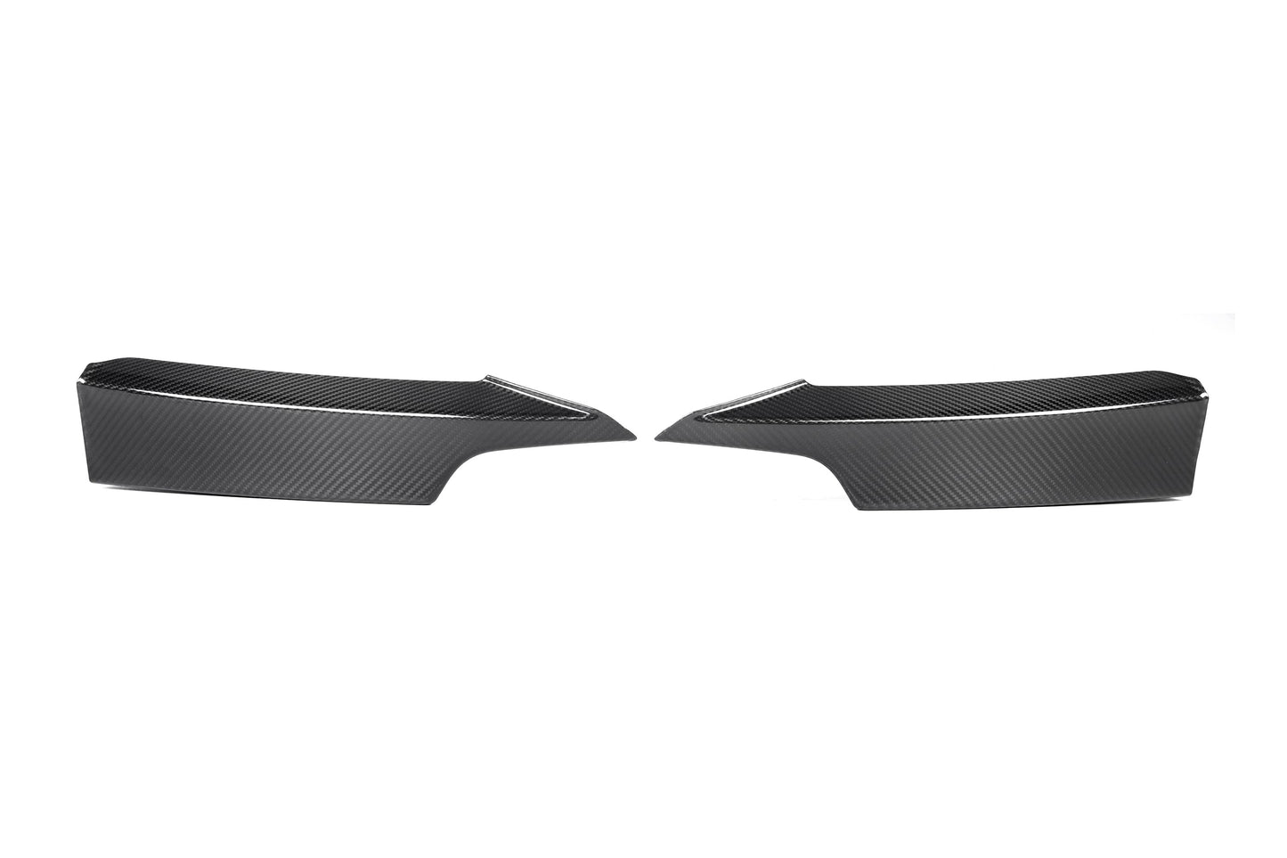 MP Style Carbon Fiber Front Bumper Angle Compatible with BMW 3 Series F30 F35
