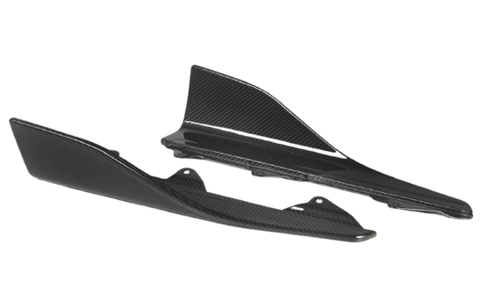 MP Style Carbon Fiber Side Skirts Compatible with BMW M2 F87