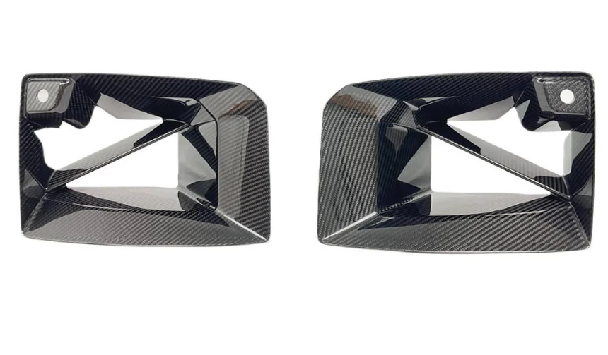 MP Style Carbon Fiber Front Air Outlet BMW M2 G87