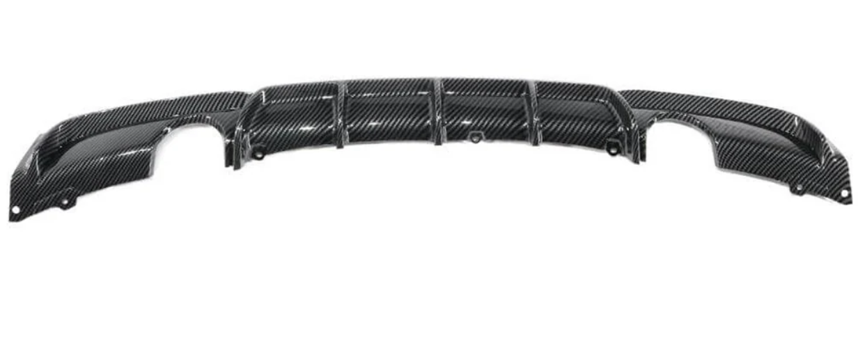 Carbon Fiber Double-Sided Single-Outlet Rear Diffuser BMW 3 Series F30 F35