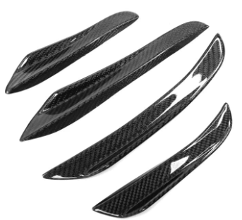 Carbon Fiber Front Canards Compatible with BMW 3 Series G20 G28