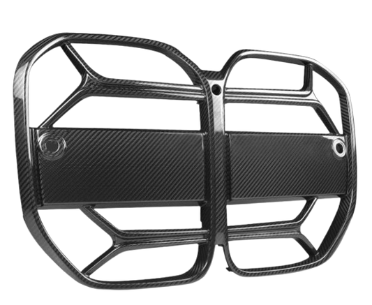 Dry Carbon Fiber Grille Compatible with BMW 4 Series G26