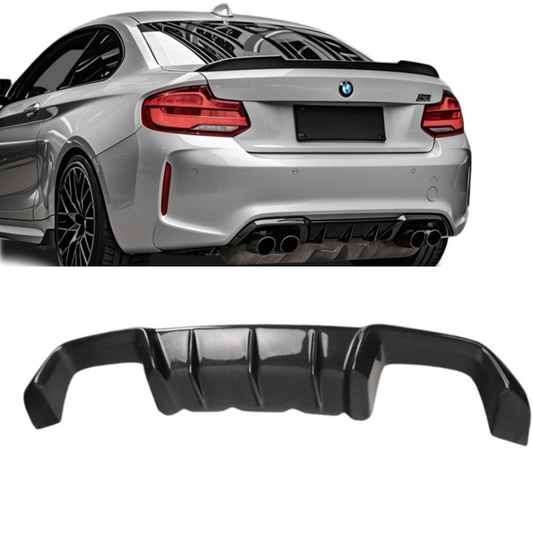 MP Style Carbon Fiber Diffuser BMW M2 F87